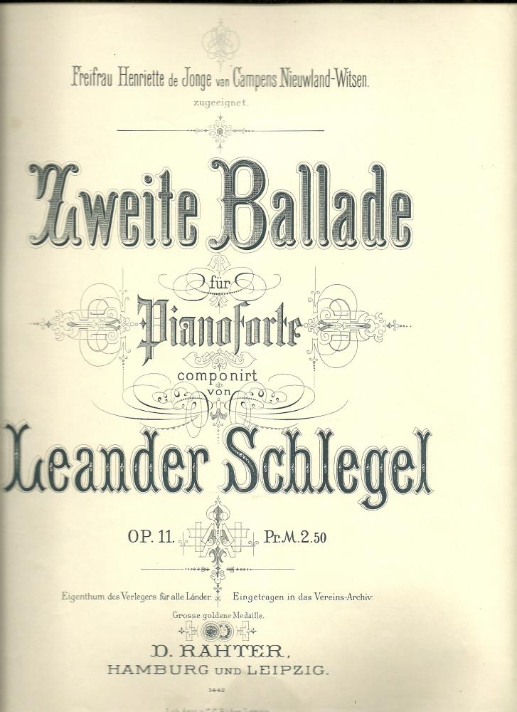 Zweite Ballade opus 11